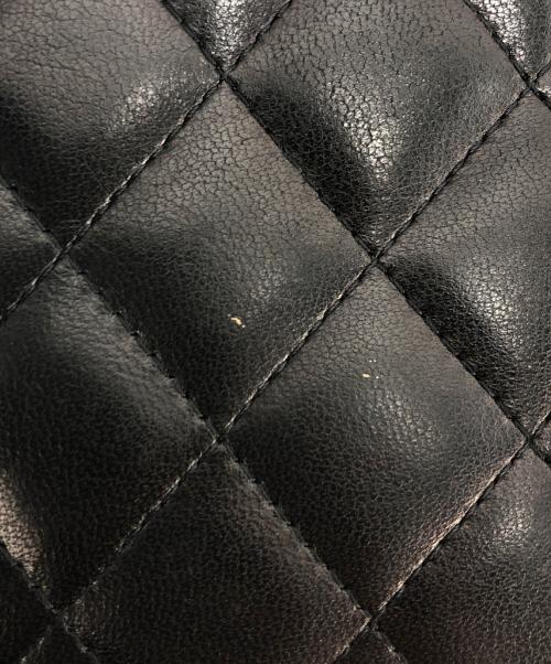 CHANEL（シャネル）CHANEL (シャネル) ココマークラウンドジップウォレット ブラックの古着・服飾アイテム