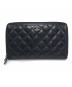 CHANEL（シャネル）の古着「ココマークラウンドジップウォレット」｜ブラック