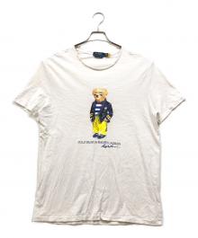 POLO RALPH LAUREN（ポロ・ラルフローレン）の古着「ポロベアプリントTシャツ」｜ホワイト