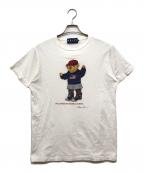 RALPH LAURENラルフローレン）の古着「ポロベアプリントTシャツ」｜ホワイト