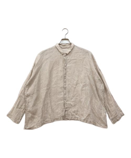 Vlas Blomme（ヴラスブラム）Vlas Blomme (ヴラスブラム) ワイドシャツ アイボリー サイズ:freeの古着・服飾アイテム