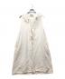 Vlas Blomme (ヴラスブラム) Linen Bamboo 2wayアシンメトリードレス ホワイト サイズ:free：10000円