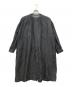 Vlas Blomme（ヴラスブラム）の古着「Blushed Cotton Linen ワークワンピース」｜グレー