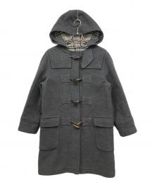 BURBERRY LONDON（バーバリーロンドン）の古着「ノヴァチェックライニングダッフルコート」｜グレー
