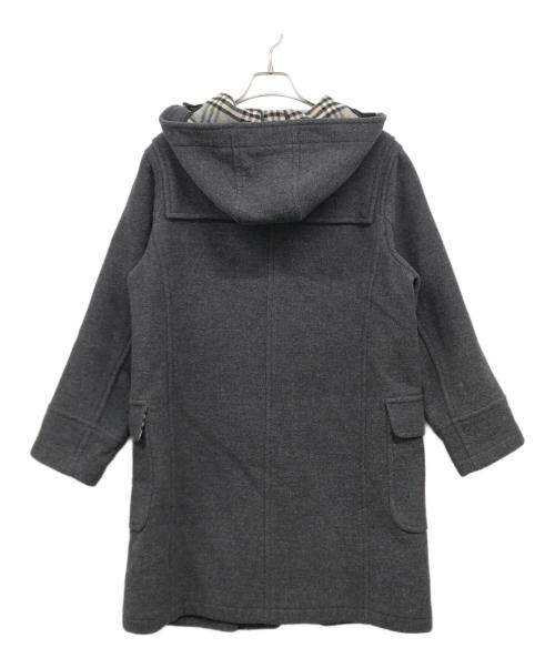 BURBERRY LONDON（バーバリーロンドン）BURBERRY LONDON (バーバリーロンドン) ノヴァチェックライニングダッフルコート グレー サイズ:150Aの古着・服飾アイテム