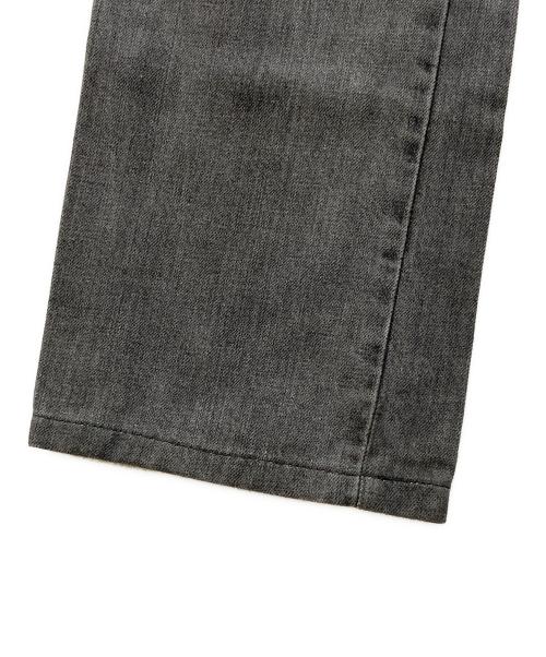 MARTIN MARGIELA（マルタン・マルジェラ）Martin Margiela (マルタン・マルジェラ) 編み込みデザインデニムパンツ ブラック サイズ:48の古着・服飾アイテム