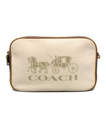 COACH（コーチ）の古着「ショルダーバッグ」｜ホワイト×ブルー