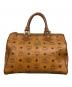 MCM（エムシーエム）の古着「ミニボストンバッグ」｜ブラウン