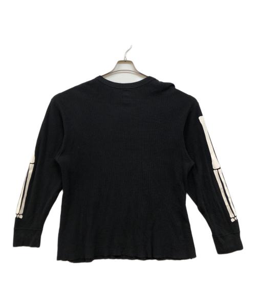 Hanes（ヘインズ）Hanes (ヘインズ) Supreme (シュプリーム) サーマルカットソー ブラック サイズ:XLの古着・服飾アイテム