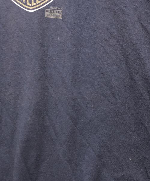 HARLEY-DAVIDSON（ハーレーダビッドソン）HARLEY-DAVIDSON (ハーレーダビッドソン) ホースプリントTシャツ ネイビー サイズ:XLの古着・服飾アイテム
