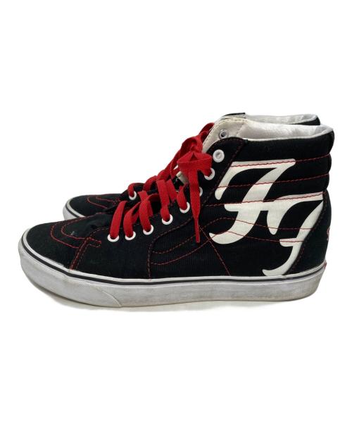 VANS（ヴァンズ）VANS (ヴァンズ) foo fighters コラボハイカットスニーカー ブラック サイズ:28の古着・服飾アイテム