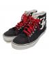 VANS（ヴァンズ）の古着「コラボハイカットスニーカー」｜ブラック