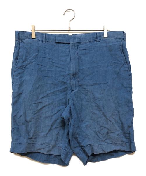POLO RALPH LAUREN（ポロ・ラルフローレン）POLO RALPH LAUREN (ポロ・ラルフローレン) リネンハーフパンツ インディゴ サイズ:38Longの古着・服飾アイテム