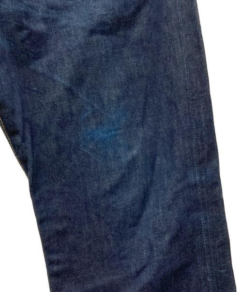 A BATHING APE（アベイシングエイプ）A BATHING APE (アベイシングエイプ) エイプヘッドステッチデニムパンツ インディゴ サイズ:不明（実寸サイズをご確認ください）の古着・服飾アイテム