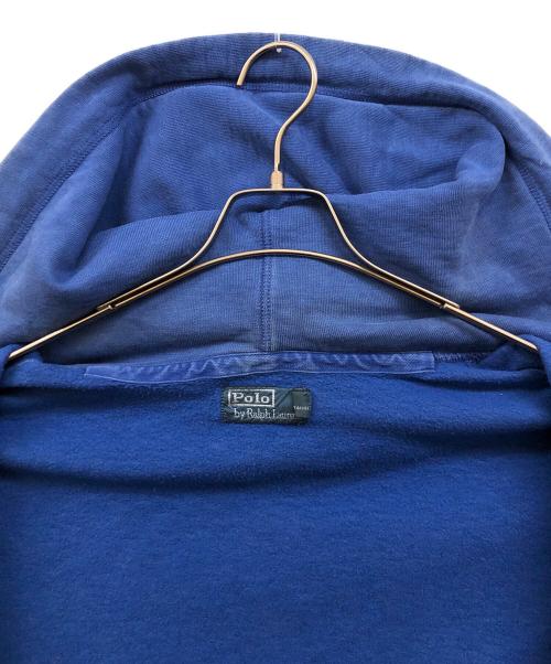 POLO RALPH LAUREN（ポロ・ラルフローレン）POLO RALPH LAUREN (ポロ・ラルフローレン) ジップパーカー ブルー サイズ:Sの古着・服飾アイテム