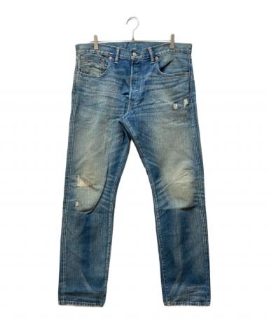 中古・古着通販】RRL (ダブルアールエル) リペア加工デニムパンツ
