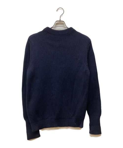 ANDERSEN-ANDERSEN（アンデルセン アンデルセン）Andersen-Andersen (アンデルセン アンデルセン) ウールクルーネックニット ネイビー サイズ:Mの古着・服飾アイテム