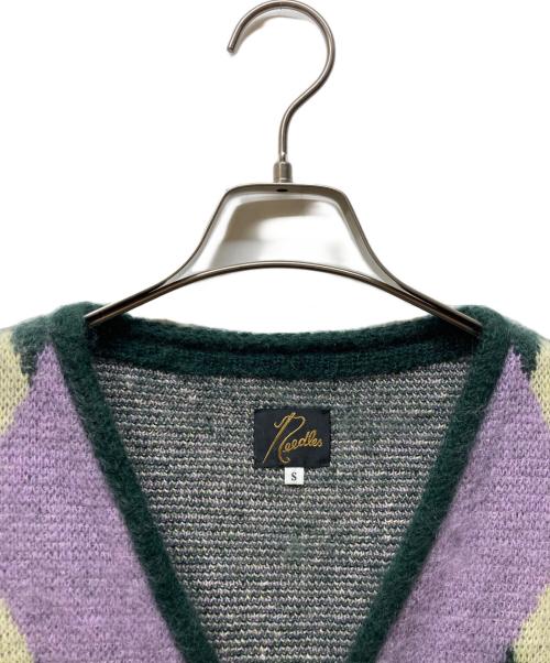 Needles（ニードルズ）Needles (ニードルズ) Mohair Cardigan グリーン サイズ:Sの古着・服飾アイテム
