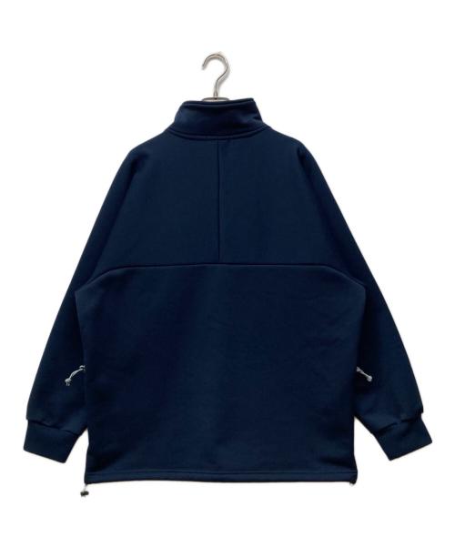 COMME des GARCONS HOMME（コムデギャルソン オム）COMME des GARCONS HOMME (コムデギャルソン オム) ハーフジップスウェット ネイビー サイズ:Mの古着・服飾アイテム