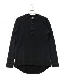 Subculture（サブカルチャー）の古着「THERMALHENLEYNECK LONGSLEEVE T-SHIRT（CONCHO SV925）」｜ブラック