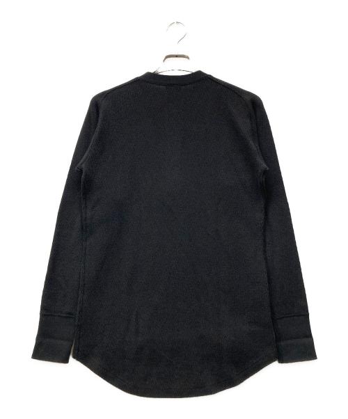 Subculture（サブカルチャー）Subculture (サブカルチャー) THERMALHENLEYNECK LONGSLEEVE T-SHIRT（CONCHO SV925） ブラック サイズ:1の古着・服飾アイテム