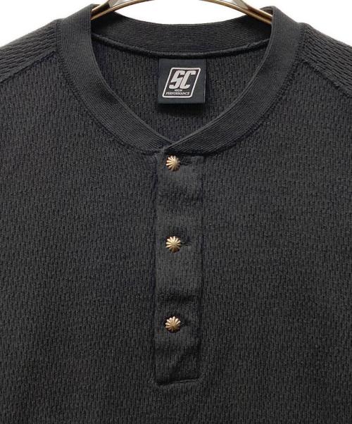 Subculture（サブカルチャー）Subculture (サブカルチャー) THERMALHENLEYNECK LONGSLEEVE T-SHIRT（CONCHO SV925） ブラック サイズ:1の古着・服飾アイテム