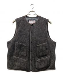 Subculture（サブカルチャー）の古着「BEACH CLOTH DOWN VEST」｜ブラウン