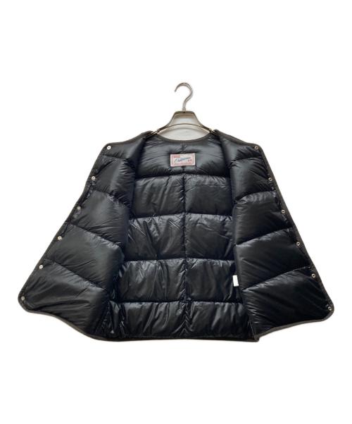 Subculture（サブカルチャー）Subculture (サブカルチャー) BEACH CLOTH DOWN VEST ブラウン サイズ:1の古着・服飾アイテム