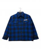 Subcultureサブカルチャー）の古着「BUFFALO CHECK JACKET / BLUE CHECK」｜ブルー×ブラック