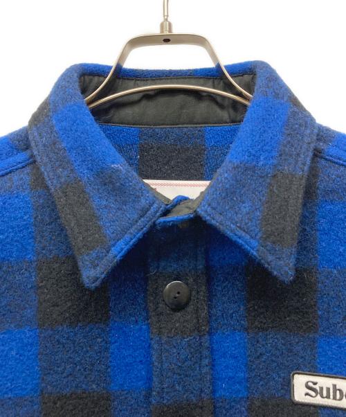Subculture（サブカルチャー）Subculture (サブカルチャー) BUFFALO CHECK JACKET / BLUE CHECK ブルー×ブラック サイズ:1の古着・服飾アイテム