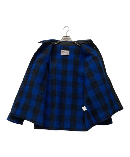 Subculture（サブカルチャー）Subculture (サブカルチャー) BUFFALO CHECK JACKET / BLUE CHECK ブルー×ブラック サイズ:1の古着・服飾アイテム