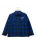 Subculture（サブカルチャー）の古着「BUFFALO CHECK JACKET / BLUE CHECK」｜ブルー×ブラック
