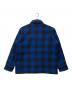 Subculture (サブカルチャー) BUFFALO CHECK JACKET / BLUE CHECK ブルー×ブラック サイズ:1：60000円