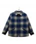 SUBCIETY（サブサエティ）の古着「OMBRE CHECK WOOLSPORT JACKET」｜ブルー