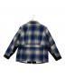SUBCIETY (サブサエティ) OMBRE CHECK WOOLSPORT JACKET ブルー サイズ:3：120000円
