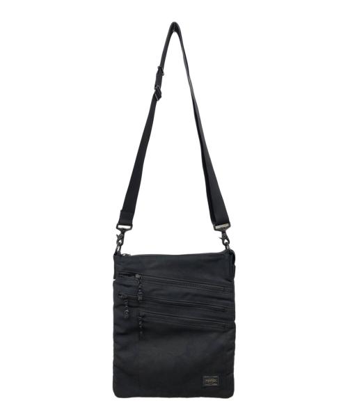 PORTER（ポーター）PORTER (ポーター) ALOHA ショルダーバッグ ブラックの古着・服飾アイテム