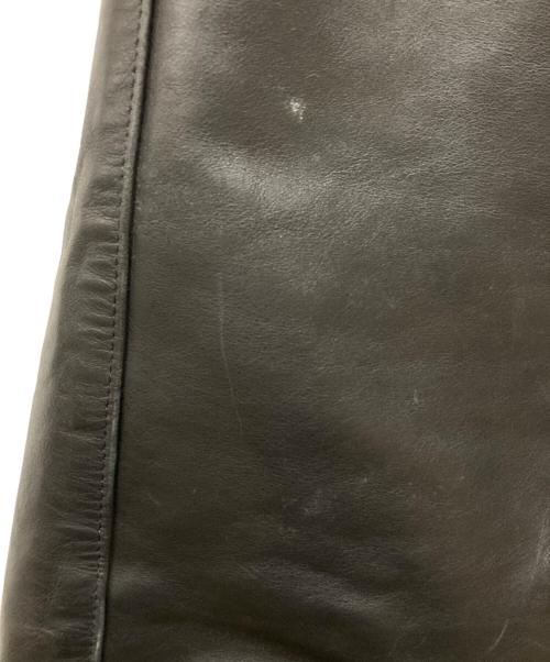 Schott（ショット）Schott (ショット) レザーパンツ ブラック サイズ:30の古着・服飾アイテム