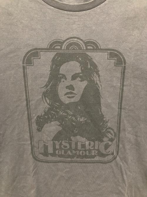 Hysteric Glamour（ヒステリックグラマー）Hysteric Glamour (ヒステリックグラマー) ロングスリーブカットソー グレー サイズ:Lの古着・服飾アイテム