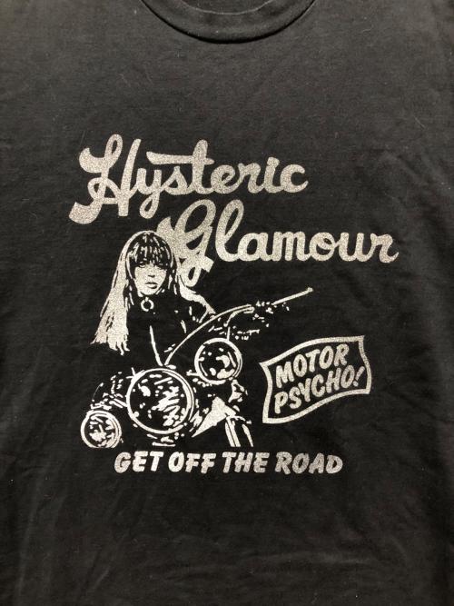 Hysteric Glamour（ヒステリックグラマー）Hysteric Glamour (ヒステリックグラマー) ロングスリーブカットソー ブラック サイズ:Mの古着・服飾アイテム