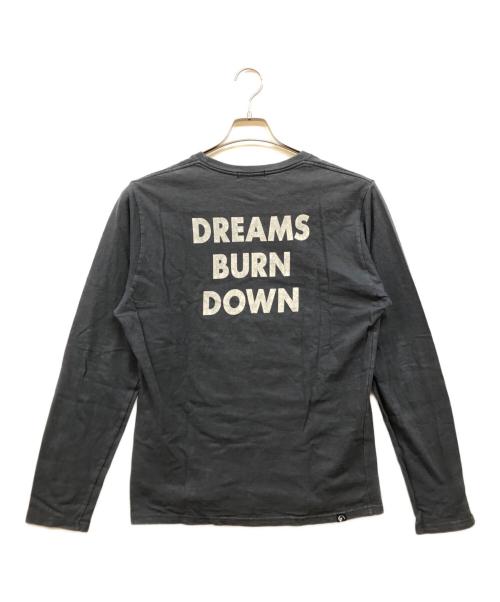Hysteric Glamour（ヒステリックグラマー）Hysteric Glamour (ヒステリックグラマー) ロングスリーブカットソー グレー サイズ:Lの古着・服飾アイテム