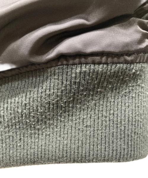 DIESEL（ディーゼル）DIESEL (ディーゼル) ダメージデザインロゴプリントMA-1ジャケット ブラック サイズ:XSの古着・服飾アイテム