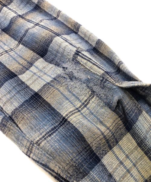 PENDLETON（ペンドルトン）PENDLETON (ペンドルトン) ウールチェックシャツ ネイビー サイズ:Mの古着・服飾アイテム