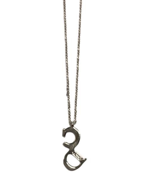 Christian Dior（クリスチャン ディオール）Christian Dior (クリスチャン ディオール) CDペンダントネックレス シルバーの古着・服飾アイテム