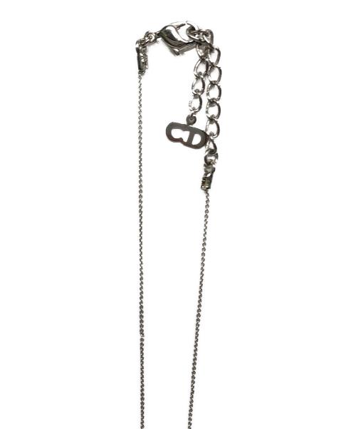 Christian Dior（クリスチャン ディオール）Christian Dior (クリスチャン ディオール) CDペンダントネックレス シルバーの古着・服飾アイテム