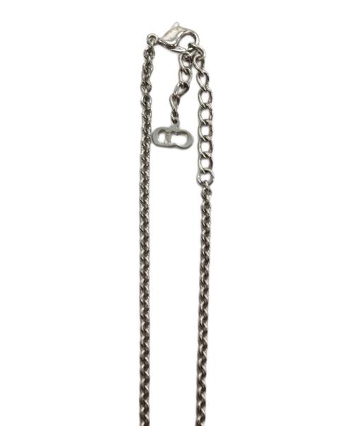Christian Dior（クリスチャン ディオール）Christian Dior (クリスチャン ディオール) Dペンダントネックレス シルバーの古着・服飾アイテム