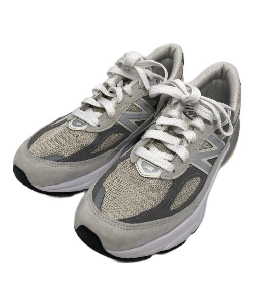 NEW BALANCE（ニューバランス）NEW BALANCE (ニューバランス) 990V6ローカットスニーカー ベージュ サイズ:26の古着・服飾アイテム