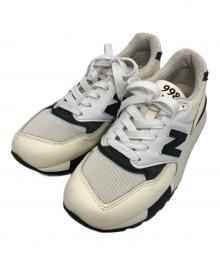 NEW BALANCE（ニューバランス）の古着「ローカットスニーカー」｜アイボリー