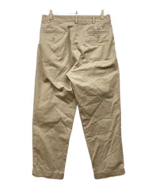 POLO RALPH LAUREN（ポロ・ラルフローレン）POLO RALPH LAUREN (ポロ・ラルフローレン) HAMMOND PANT ポロチノ ベージュ サイズ:34×30の古着・服飾アイテム