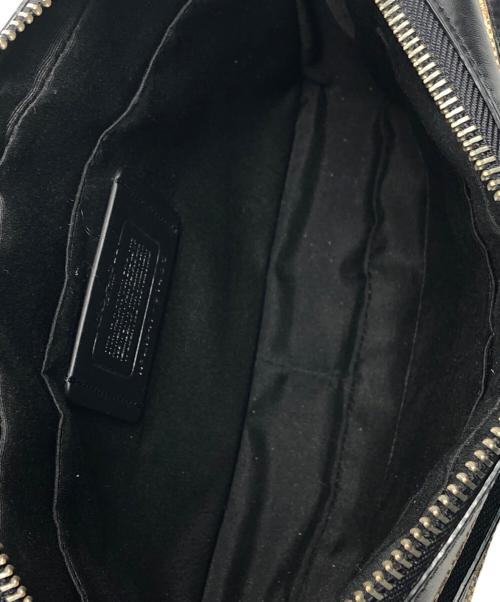 COACH（コーチ）COACH (コーチ) ショルダーバッグ ブラック×ベージュの古着・服飾アイテム