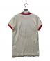 Champion (チャンピオン) ヴィンテージリンガーTシャツ ホワイト×レッド サイズ:M：6000円